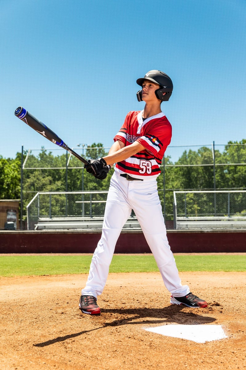 Mizuno Batters Face Protector, Black, Right Hand Batter, Foam, Plastic - Image 2