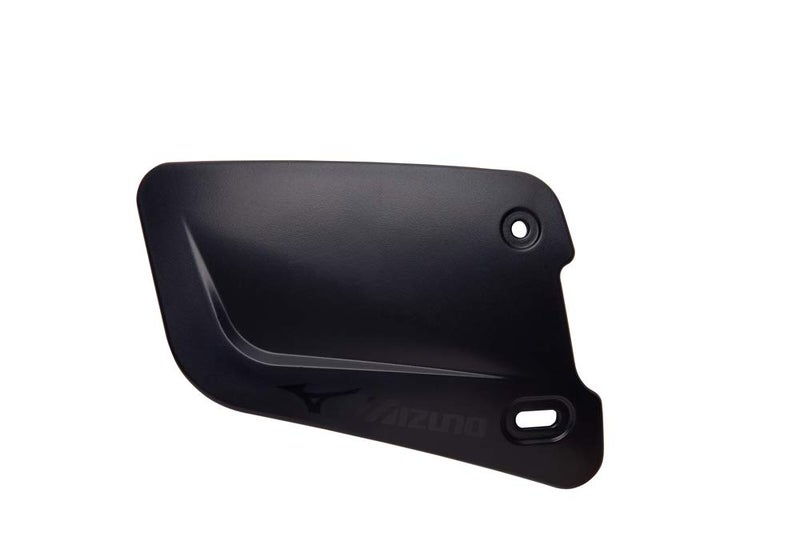 Mizuno Batters Face Protector, Black, Right Hand Batter, Foam, Plastic - Image 1