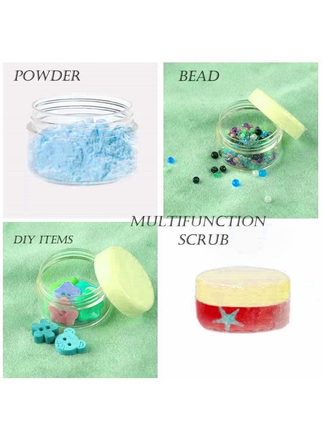 Biella 50 Ml Round Pet Jar/Plastic Container Bpa Free- 100% Recyclable And Food Grade (6 Pcs) - Image 3