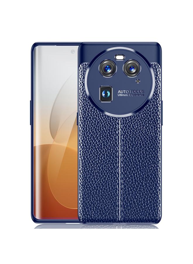 S-TOP Case For OPPO Find X6 Litchi Texture Shockproof TPU Phone Case - Image 1