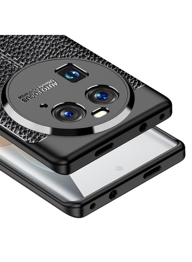 S-TOP Case For OPPO Find X6 Litchi Texture Shockproof TPU Phone Case - Image 4