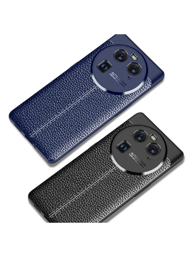 S-TOP Case For OPPO Find X6 Litchi Texture Shockproof TPU Phone Case - Image 2