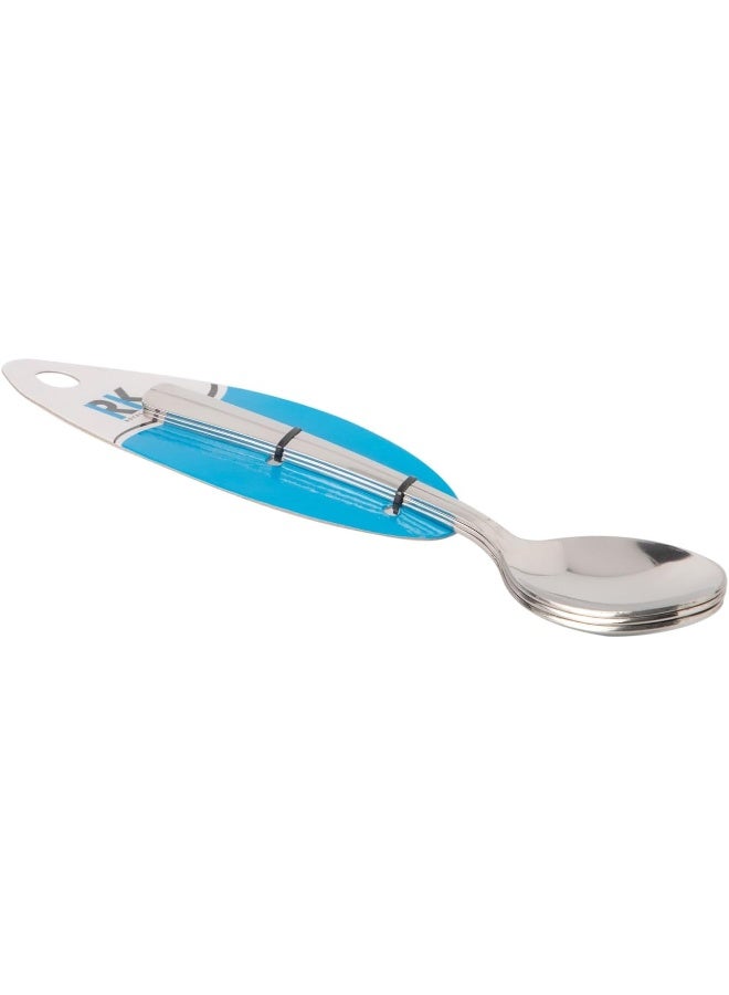 RAJ ملعقة حلوى من الفولاذ المقاوم للصدأ RAJ RK 3 قطع - Image 2