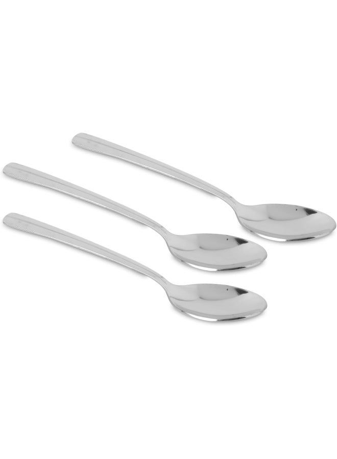 RAJ ملعقة حلوى من الفولاذ المقاوم للصدأ RAJ RK 3 قطع - Image 3