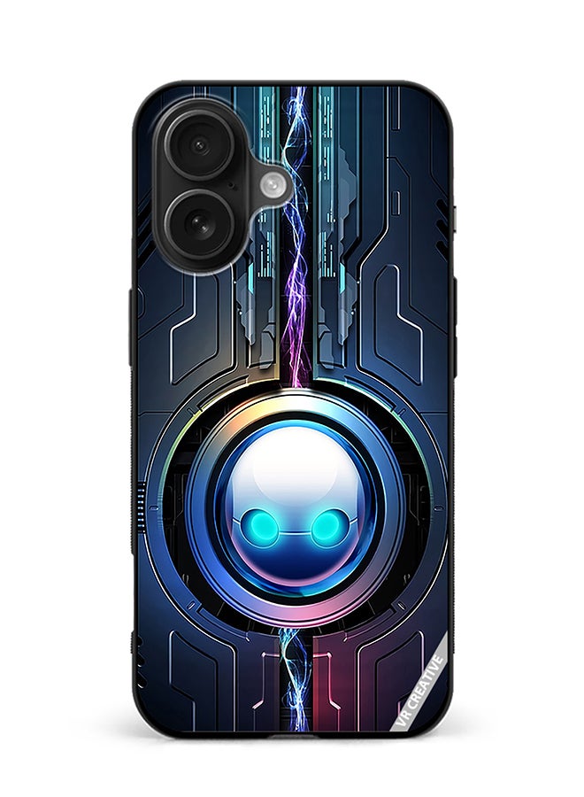 Protective Case Cover For Apple iPhone 16 Plus Rog Asus Design Multicolour