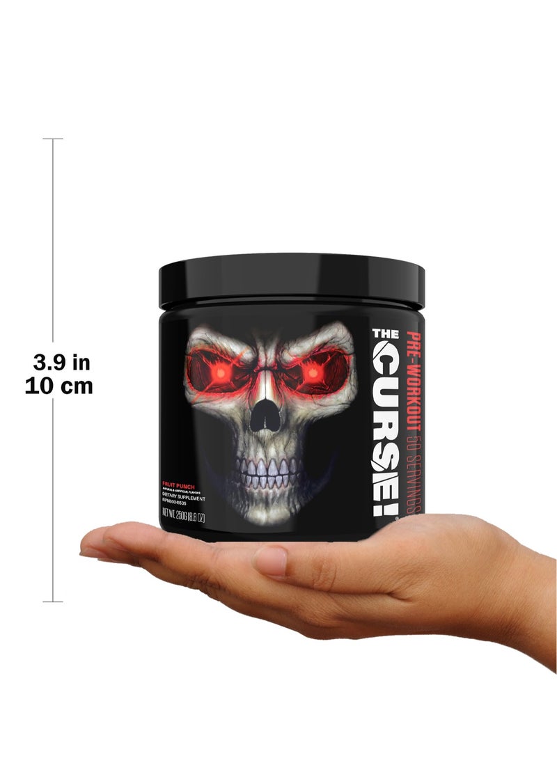 The Curse Pre Workout - Fruit Punch - (250 g)