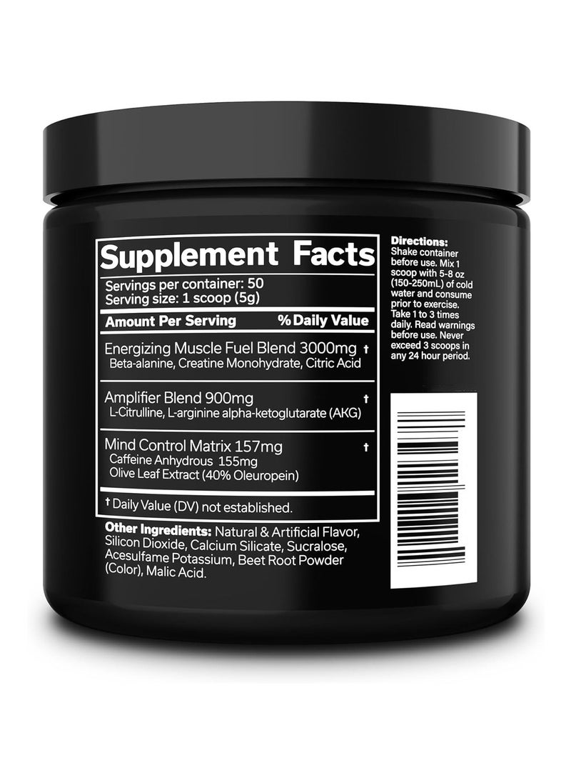 The Curse Pre Workout - Fruit Punch - (250 g)