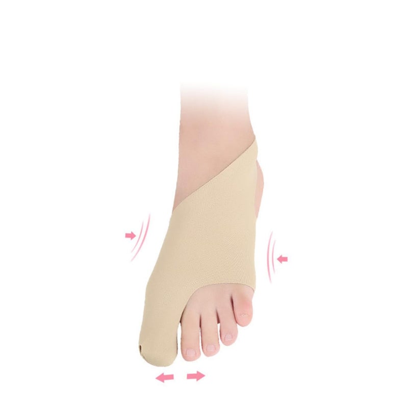 Hallux Valgus Corrector Socks Day Night Use Breathable Gel Bunion Relief Size S - Image 4