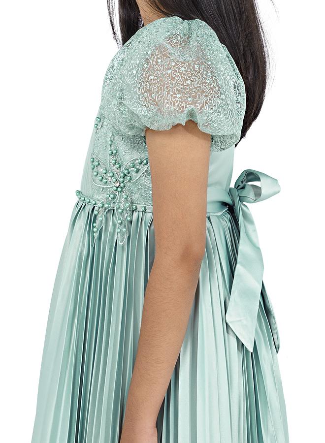 babyqlo Pleated Bodice Dress - Image 5