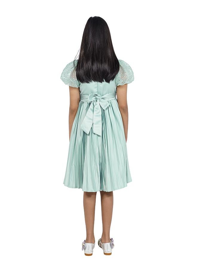 babyqlo Pleated Bodice Dress - Image 2