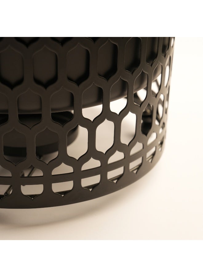 La Mesa Stainless Steel Food Warmer 5L With Wooden Lid, Black - Image 5