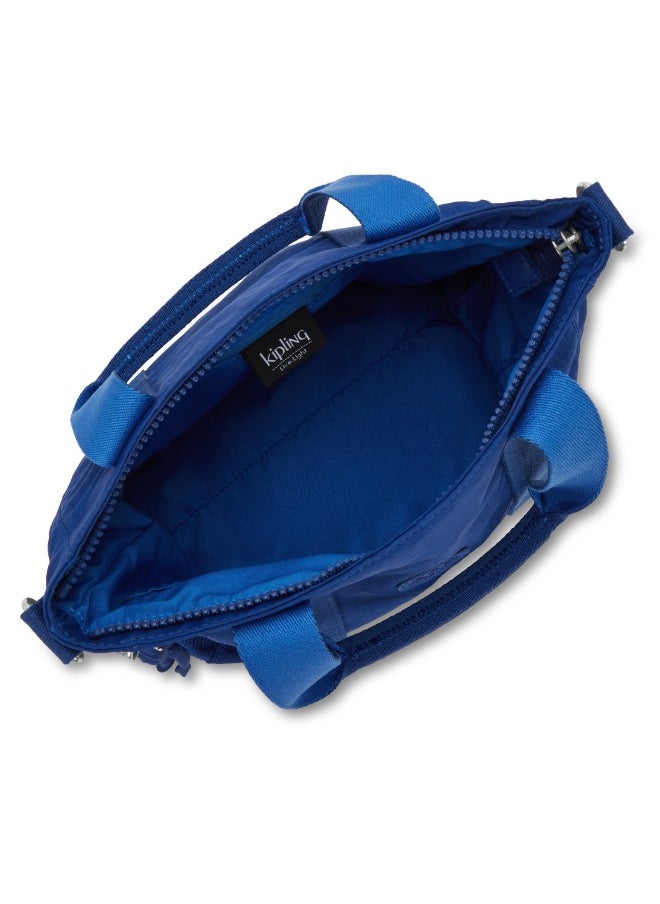 kipling حقيبة كيبلينج صغيرة (بحزام كتف قابل للإزالة) للنساء، أزرق سماوي غامق، أسيني ميني  - Image 3