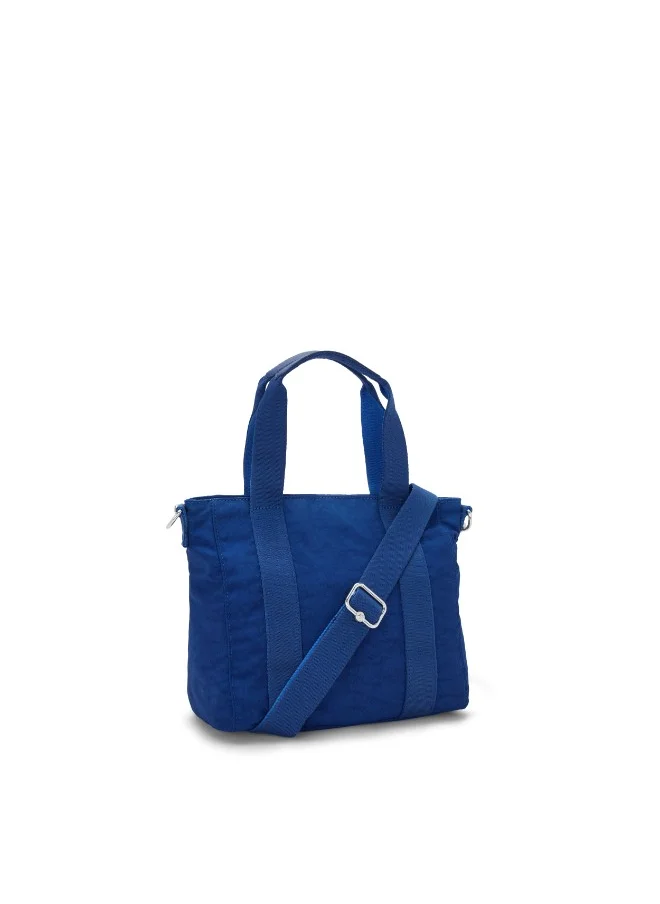 كيبلينغ Small Tote (With Removable Shoulderstrap) Female Deep Sky Blue Asseni Mini