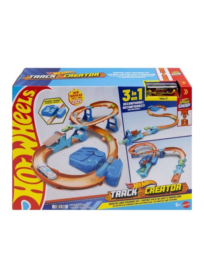Hot Wheels مجموعة حلبة هوت ويلز كريتر المعززة للقفز (1:64) - Image 1