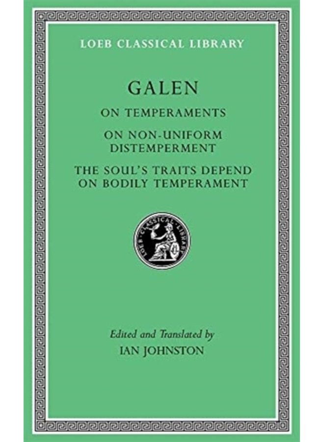 On Temperaments On Non Uniform Distemperment The Soul s Traits Depend on Bodily Temperament - Hardback