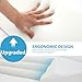 MEGCXIT King Bed Wedge Pillow for Headboard Bed Gap Filler Triangle Pillow Wedge for Headboard Gap Bolster Pillows for Beds AntiSlip Mattress Wedge Gap Filler 76106 White - Image 4
