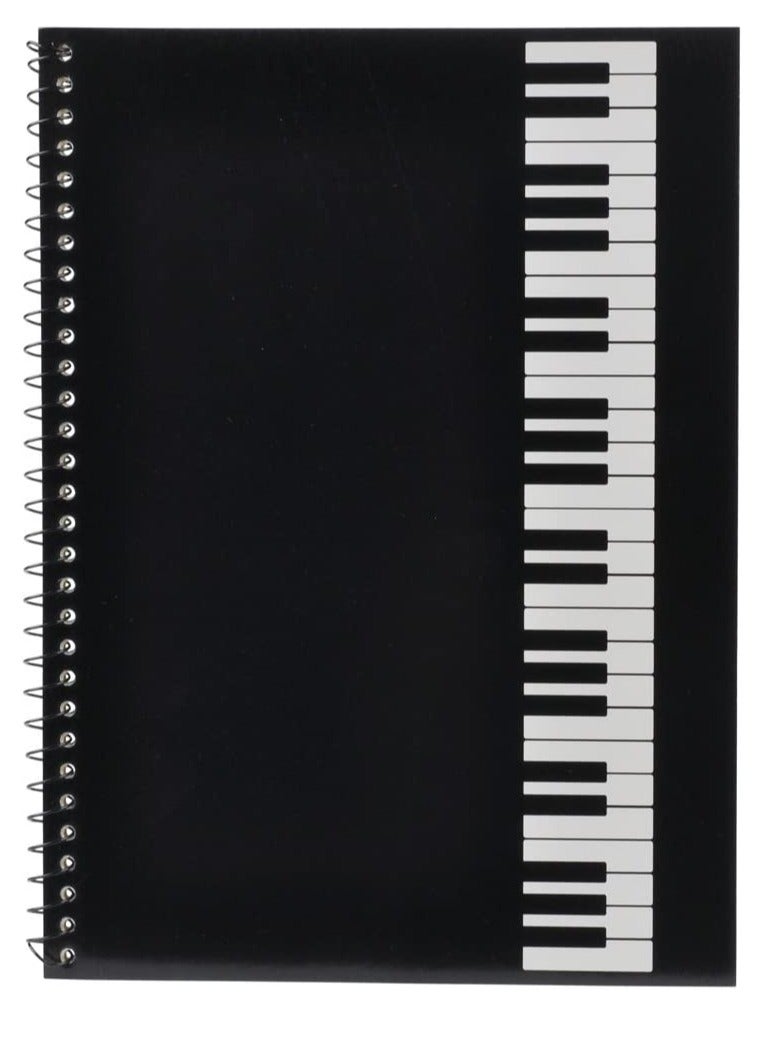 Generic Musical Notation Notebook, Blank Sheet Music Manuscript with 50 Pages for Composing and Arranging Music  - Image 1
