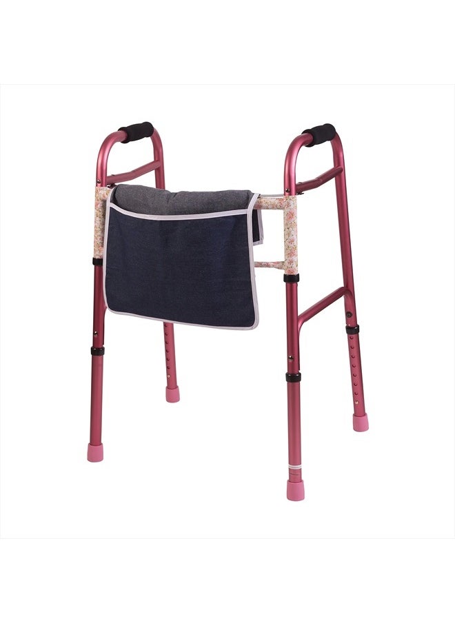 DMI Universal Walker Bag, Single Pocket Carry-All Pouch, Easy to Attach and Fold, Durable, Machine Washable, 12.5 to 15 Inches  - Image 2