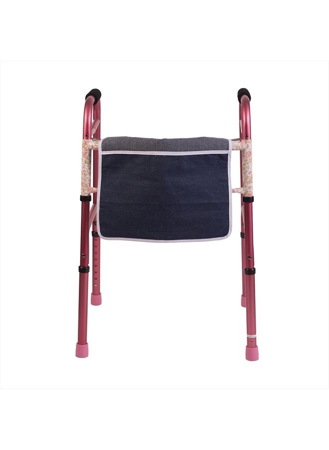 DMI Universal Walker Bag, Single Pocket Carry-All Pouch, Easy to Attach and Fold, Durable, Machine Washable, 12.5 to 15 Inches  - Image 5