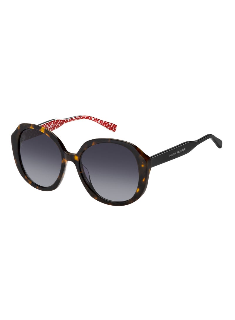 TOMMY HILFIGER Women's UV Protection Butterfly Shape Acetate Sunglasses TH 2106/S GREY 53 - Lens Size: 52.7 Mm - Hvn - Image 1