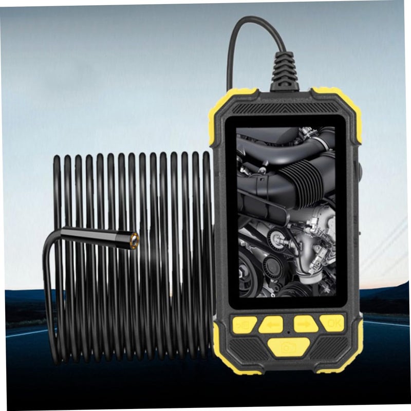 Industrial Inspection Camera Borescope with 5M Cable for Automotive Pipeline HD Display - Image 5