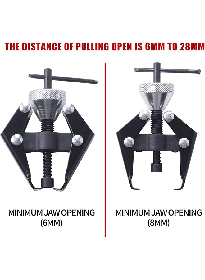 Excefore Wiper Arm Puller And Battery Terminal Removal Tools, Windshield Wiper Arm Removal Tool, Heavy-Duty Arm Bearing Remover Puller Repair Tool - Image 5