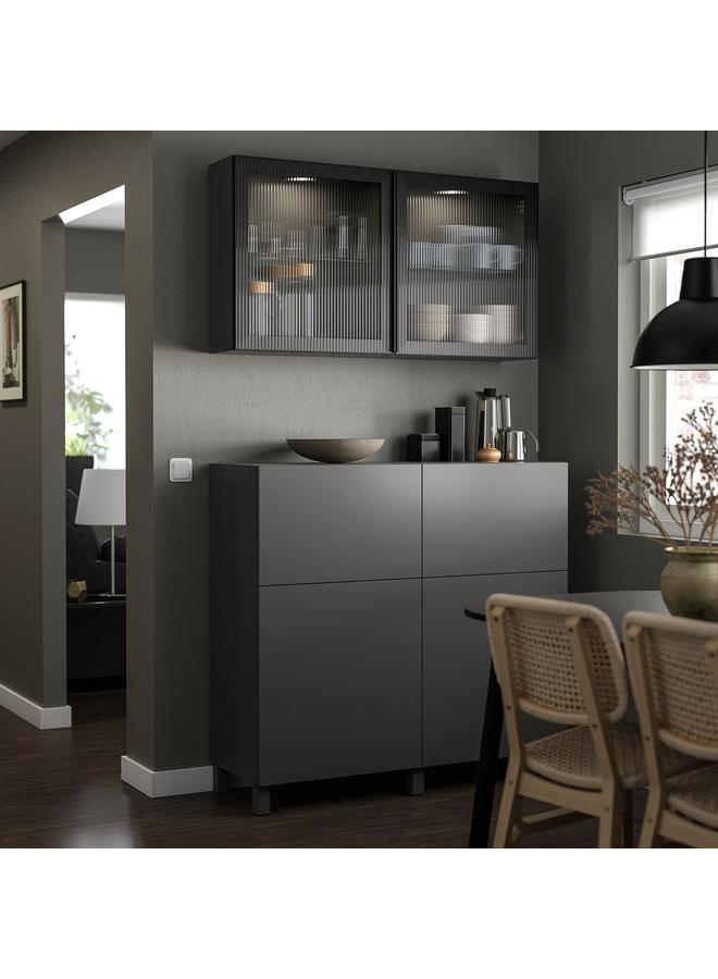 Zaboon Door, Dark Grey, 60X64 Cm - Image 2