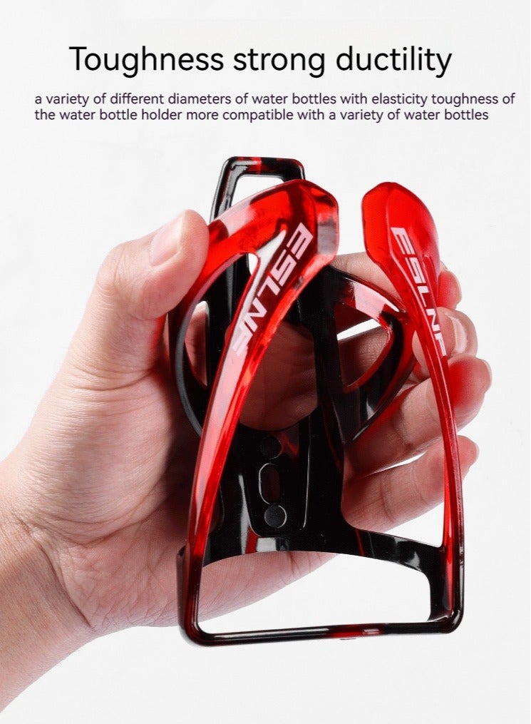 ESLNF Bike Water Bottle Cage,Durable Ultralight Plastic Water Drink Holder Rack - Image 2
