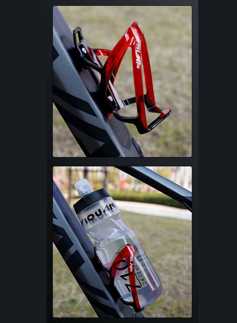 ESLNF Bike Water Bottle Cage,Durable Ultralight Plastic Water Drink Holder Rack - Image 5