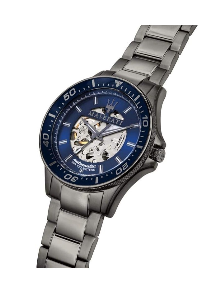 Maserati Maserati Men's Sfida Collection Stainless Steel Grey PVD Watch with Stainless Steel Bracelet - R8823140001  - Image 2
