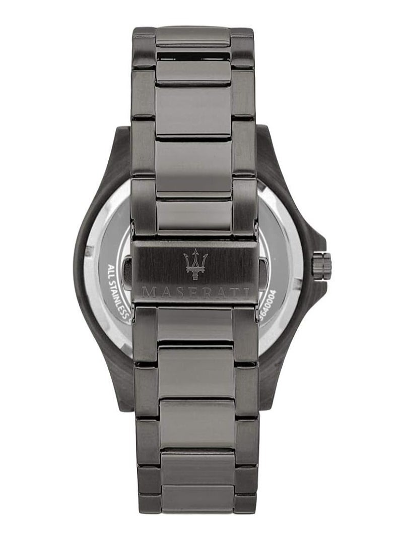 Maserati Maserati Men's Sfida Collection Stainless Steel Grey PVD Watch with Stainless Steel Bracelet - R8823140001  - Image 4