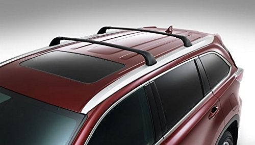 BRIGHTLINES All Metal Cross Bars Roof Racks Replacement for 20142019 Toyota Highlander Highlander XLE Limited SE Black