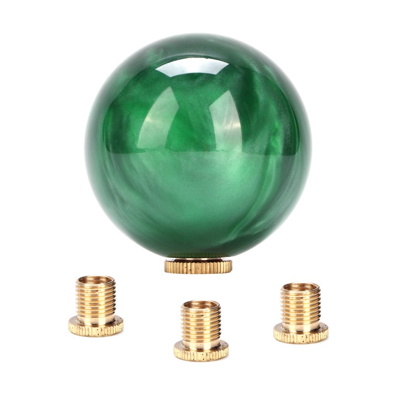 Marble Style Gear Shift Knob 1 Piece Spherical Shape - Ergonomic Comfortable Grip Shifter Knob - Durable Fade-Resistant Shift Knob for All Cars - Image 1