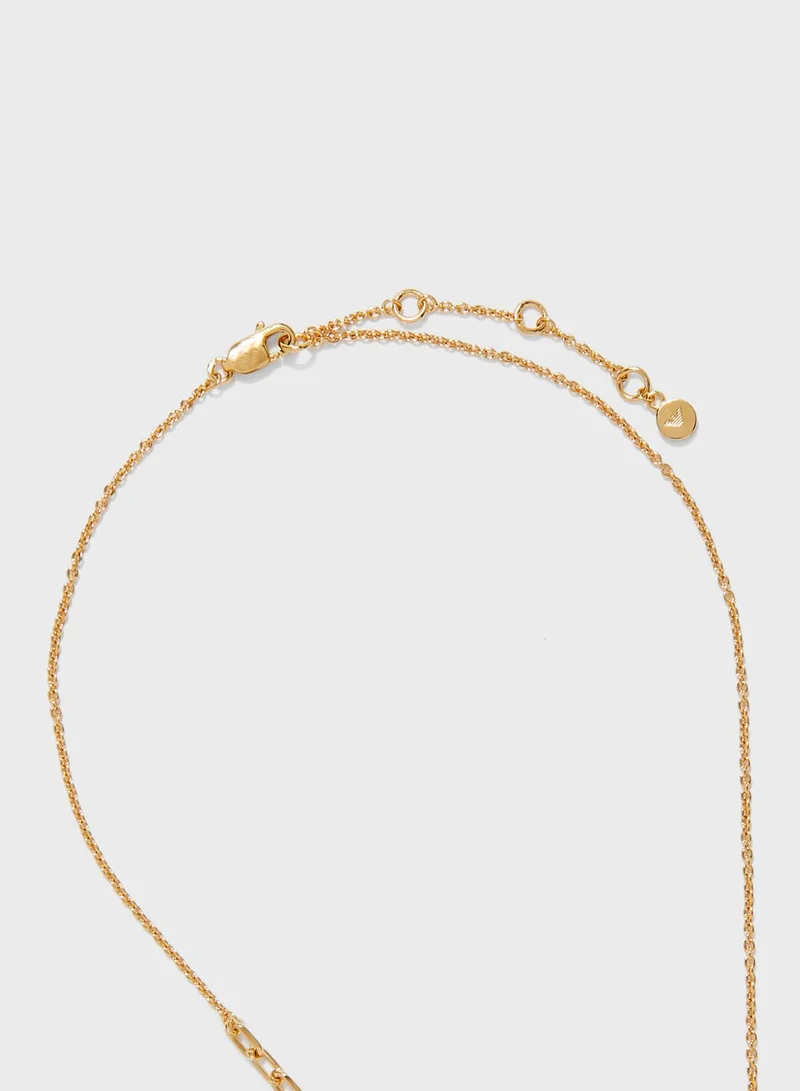 EMPORIO ARMANI EG3421710 Charmed Sterling Necklace