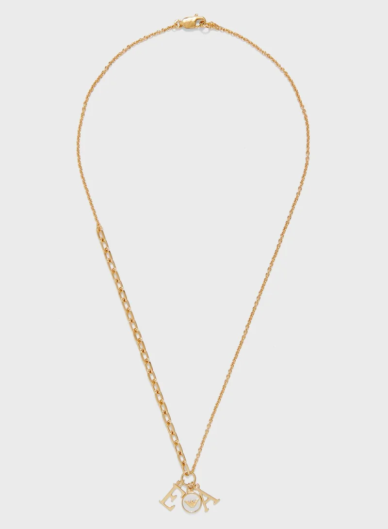 EMPORIO ARMANI EG3421710 Charmed Sterling Necklace
