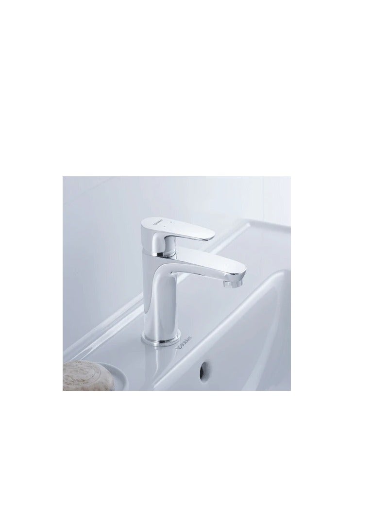 Duravit Siena Basin Mixer Si1020001E10 With 10 Cm Ceramic Core, Temperature Limiter And Water Saving Regulator, Chrome Color From Duravit  - Image 2