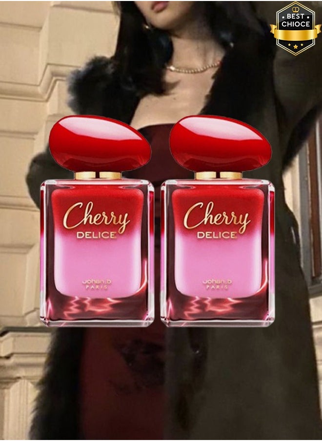 Johan.B Paris 2 Pieces Cherry Delice Perfume For Women 85ml EDP  - Image 1