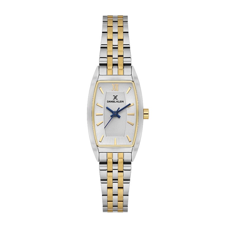 DANIEL KLEIN Premium Silver and Gold Stainless Steel Watch for Women DK.1.14107-4 - Image 1