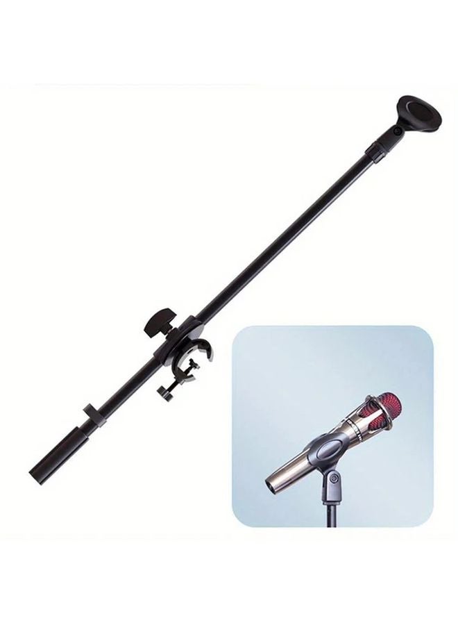 Mic Clip A Aluminum Alloy Rotating Microphone Stand Adjustable 55cm - Image 5