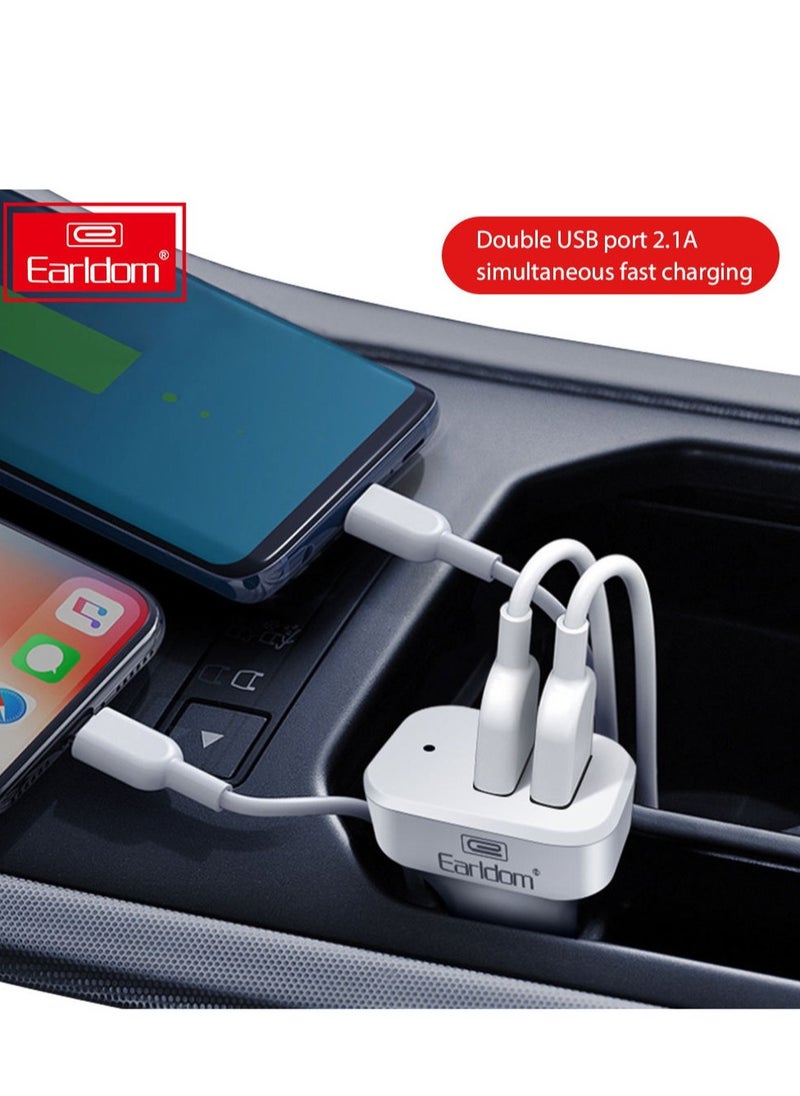 Generic - NEW Car Charger PD 18W Dual USB Type-C Fast Charging Adapter – OEM USB C Car Charger for iPhone u0026 Android - Image 1