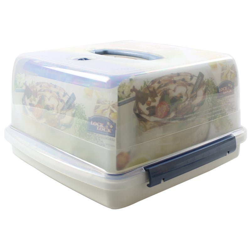 LOCK & LOCK LocknLock Food Storage Container - Airtight Leak Proof with Drain Tray - BPA Free, Microwave & Dishwasher Safe - Image 4