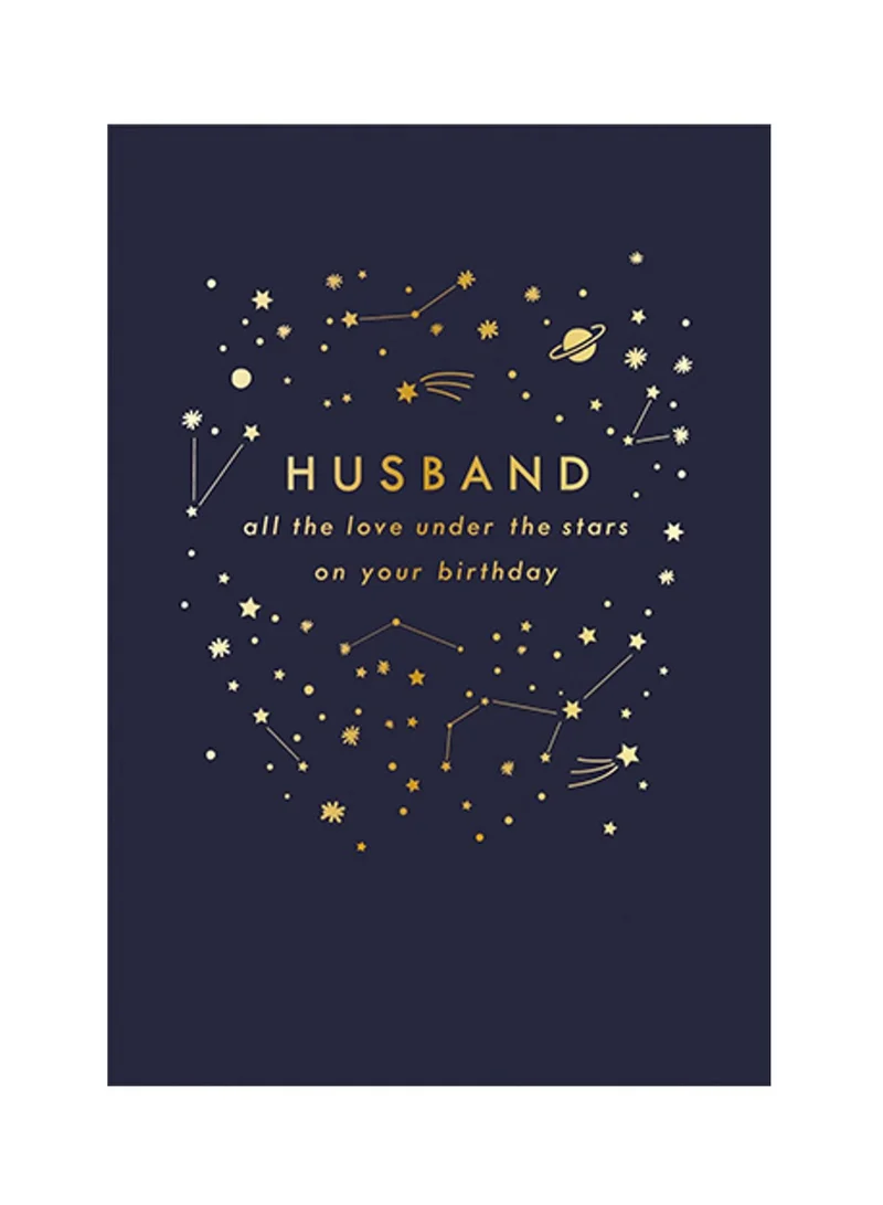 Pigment Husband Birthday Card
