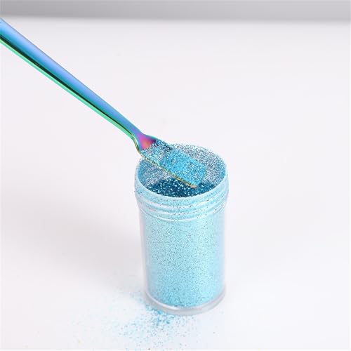 Briartw 5 Colors 304 Stainless Steel Craft Spoons Set for DIY Scrapbooking Glitter Embossing Powders Sequins and Other Small Embellishment Craft Cardmaking High Lighten - Image 4