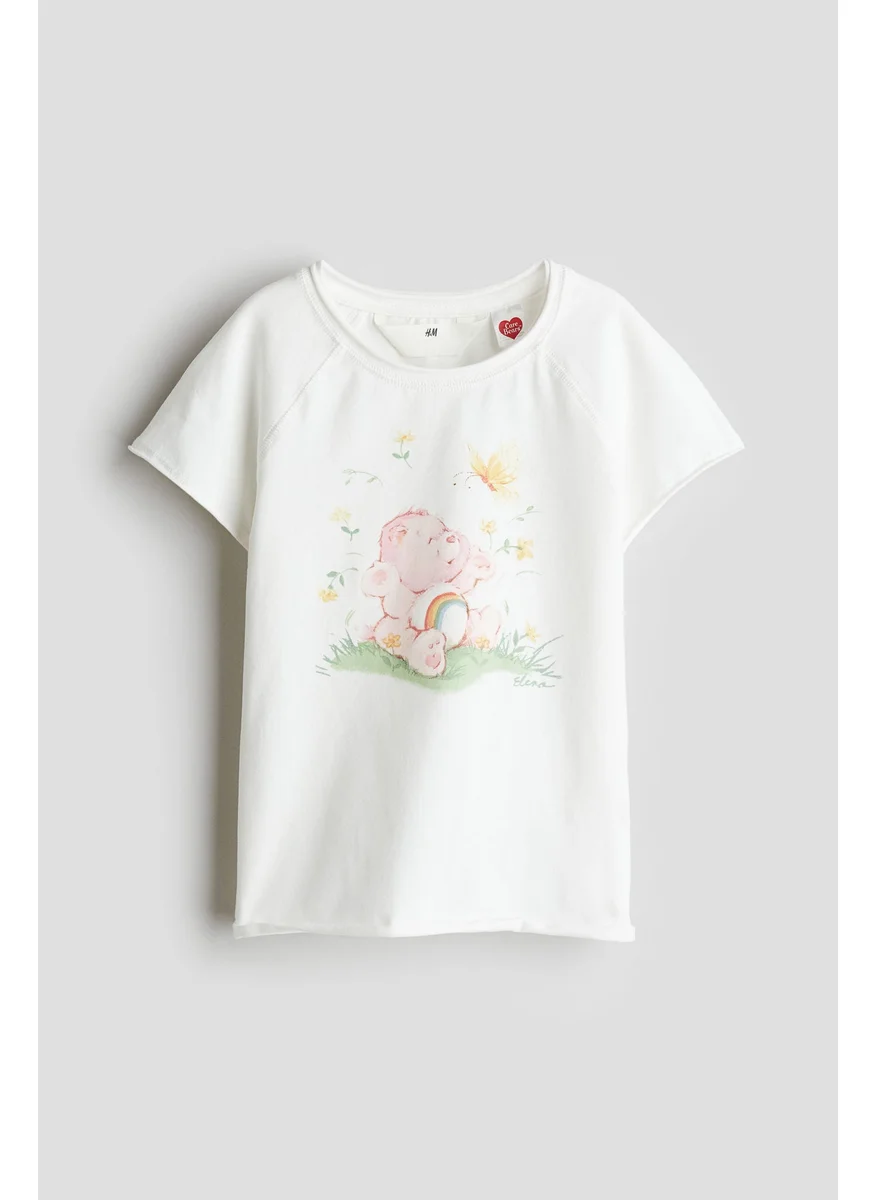 H&M Print-Motif Jersey Top