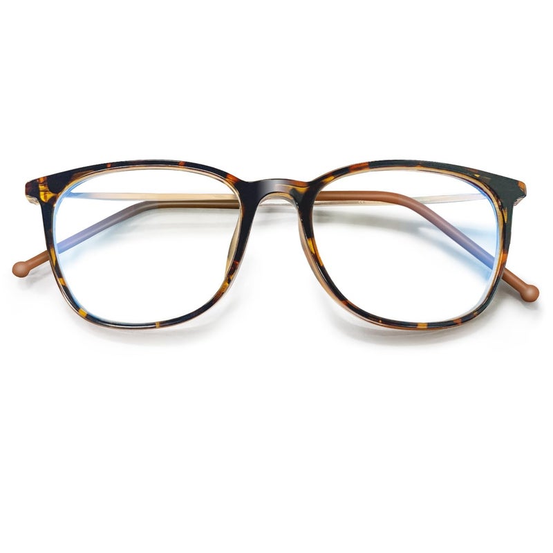VISOONE Anti Slip TR90 Blue Light Blocking Glasses Size M Eyewear Frame with Anti Glare Eye Protection for Women GaeL