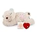 ALL FOR PAWS Heartbeat Puppy for Dogs Dog Anxiety Relief and Sleep Aid Toy Comfort Stuffed Animal Dog Toys for Behavioral TrainingPlush Heart beat Snuggling Bear with Warm Bag for Small Large Dogs - Image 3