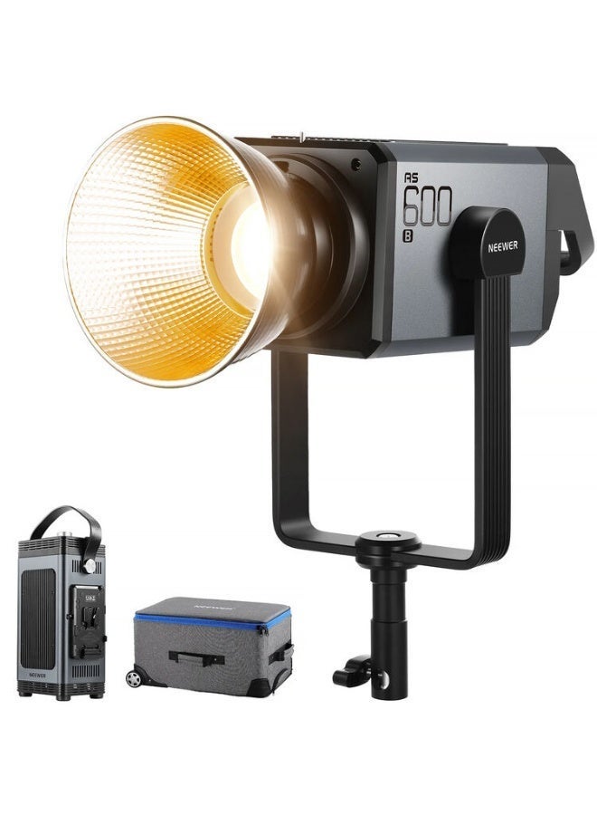 نيوير AS600B 600W Output Bi-Color COB LED Video Light - Image 1