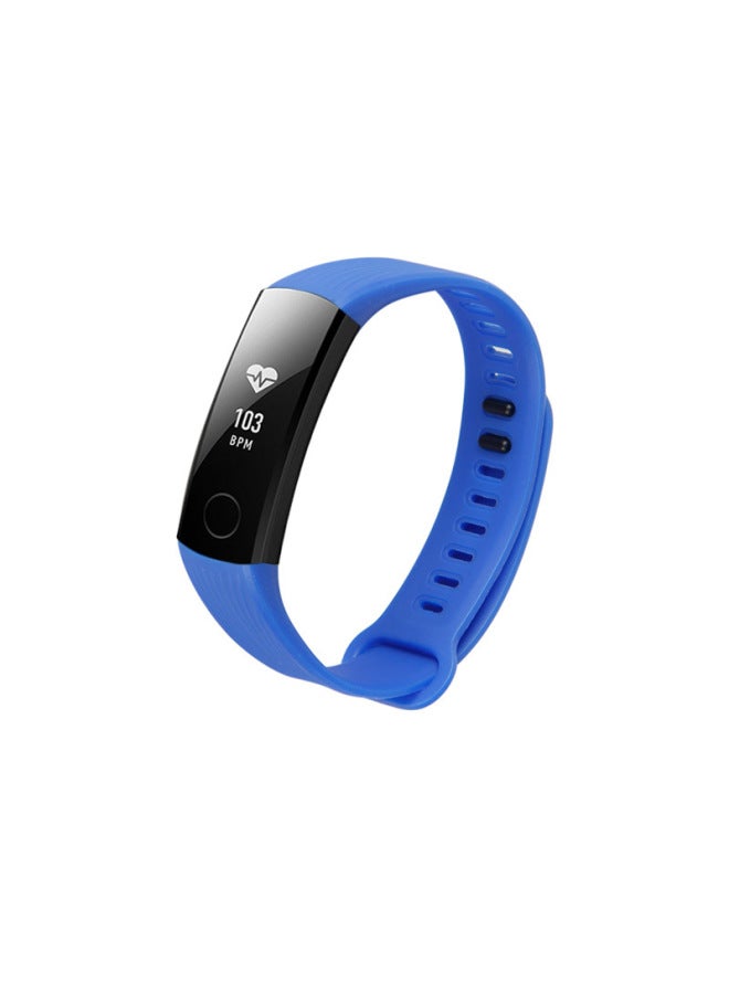 Glory Bracelet 3 Strap Metal Silicone TPU Sports Wristband Stainless Steel Milanese Strap For Men And Women-Color:8152-bracelet 3-tpu Luminous Light Blue - Image 2