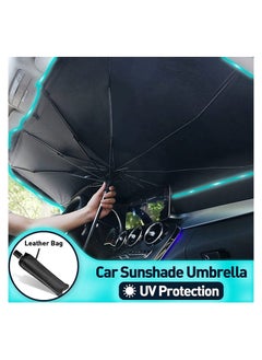 2023 Upgraded Car Windshield Sun Shade Umbrella - Foldable Car Umbrella Sunshade UV Block Automotive Car Front Window of Heat Insulation Protection for Auto Sedans Pickups SUVs - pzsku/Z9AC49FF29230FAF3BA30Z/45/_/1686583449/68edcda8-ec01-48c3-9965-4dcf9dca57d6