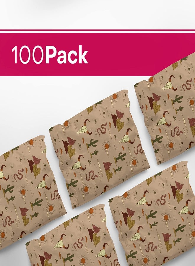 Package Mint Shipping Bags Poly Mailers 10x13 - 100 Waterproof, Tear-Resistant Poly Bags for Shipping - Cute Packaging for Small Business - Lightweight Shipping Envelopes by Package Mint [Western Desert] - Image 3